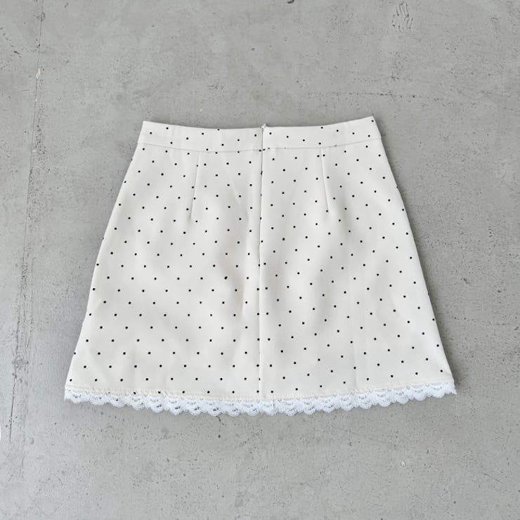 ポルカドットレースミニスカート | Outfitter lab | 詳細画像15 