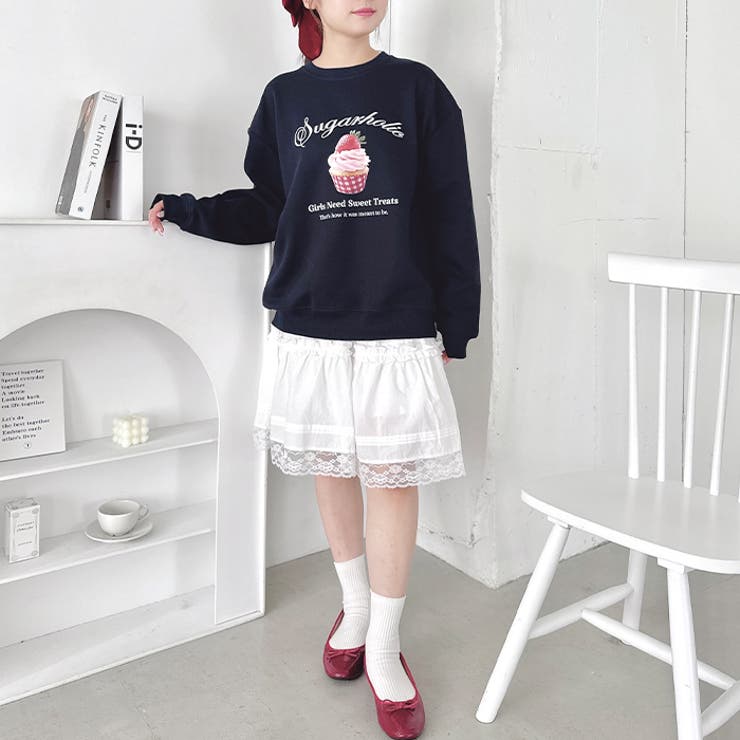 ファンシーカップケーキロゴスウェット | Outfitter lab | 詳細画像14 