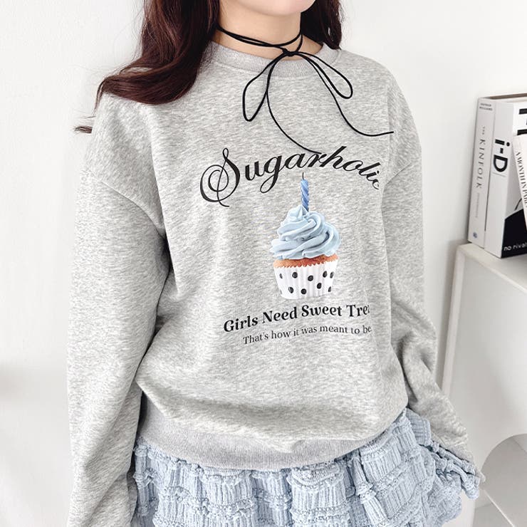 ファンシーカップケーキロゴスウェット | Outfitter lab | 詳細画像15 
