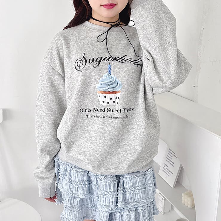 ファンシーカップケーキロゴスウェット | Outfitter lab | 詳細画像17 