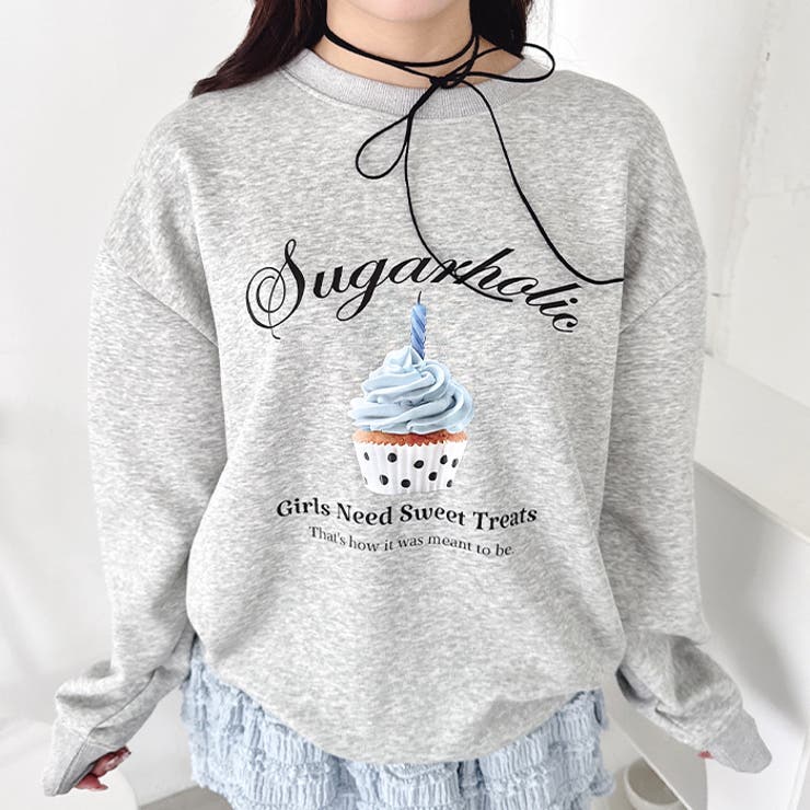 ファンシーカップケーキロゴスウェット | Outfitter lab | 詳細画像18 