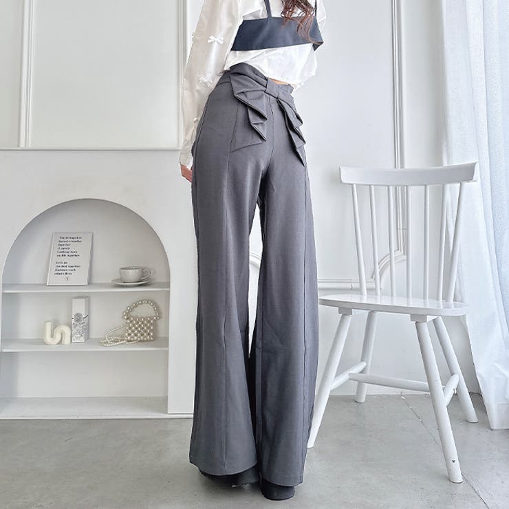 バックリボンタックパンツ | Outfitter lab | 詳細画像11 