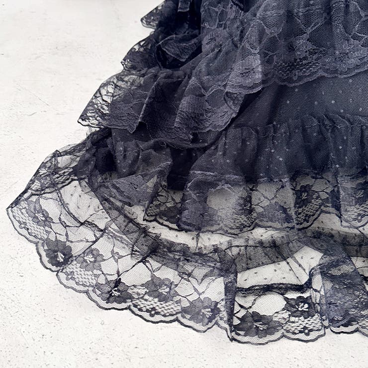 レースティアードチュールスカート | Outfitter lab | 詳細画像10 