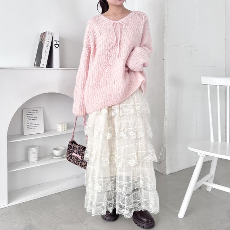 レースティアードチュールスカート | Outfitter lab | 詳細画像21 