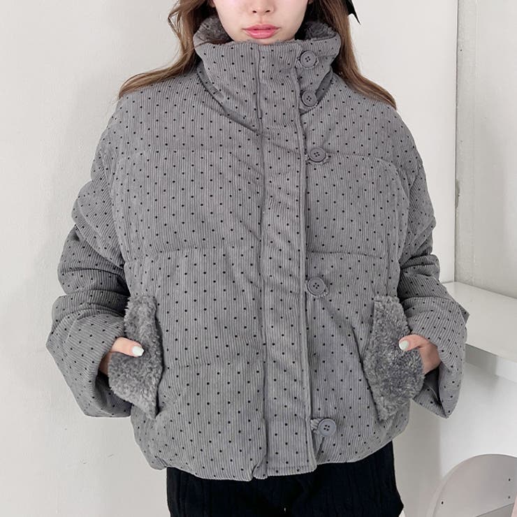 ドットコーデュロイボアカラーブルゾン | Outfitter lab | 詳細画像10 
