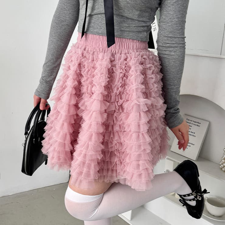スワンチュールミニスカート | Outfitter lab | 詳細画像20 
