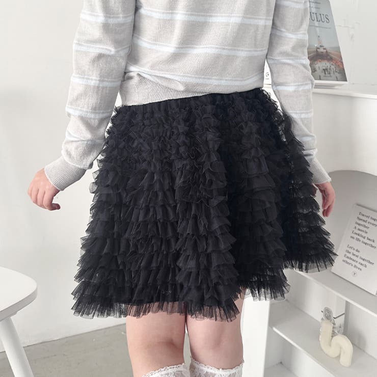 スワンチュールミニスカート | Outfitter lab | 詳細画像7 