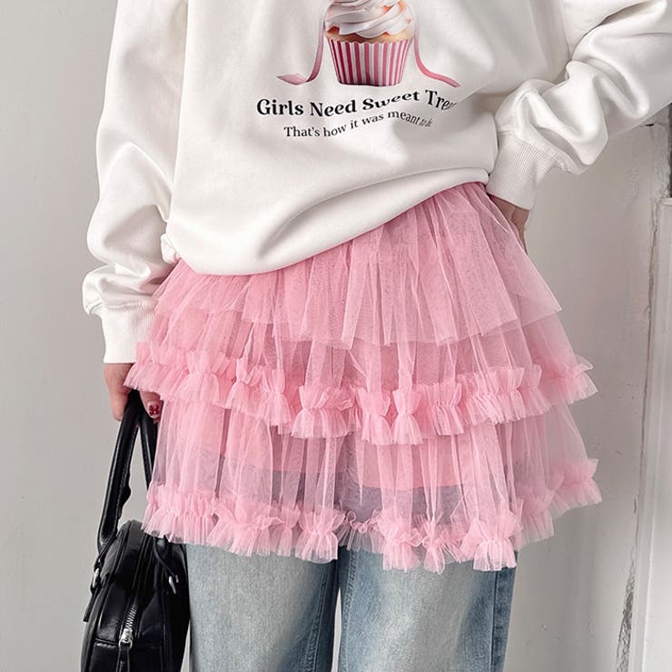 ペタルチュールミニスカート | Outfitter lab | 詳細画像15 