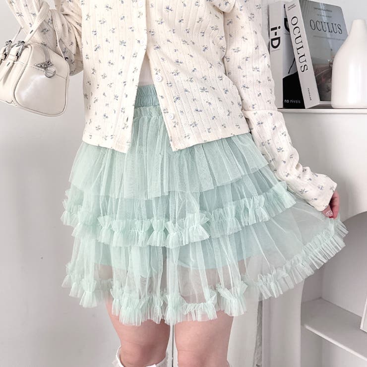 ペタルチュールミニスカート | Outfitter lab | 詳細画像21 