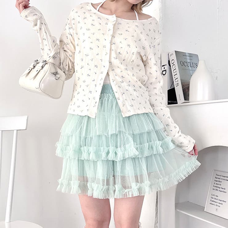 ペタルチュールミニスカート | Outfitter lab | 詳細画像23 