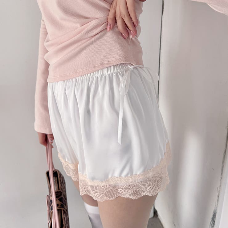 ダブルリボンサテンショートパンツ | Outfitter lab | 詳細画像11 