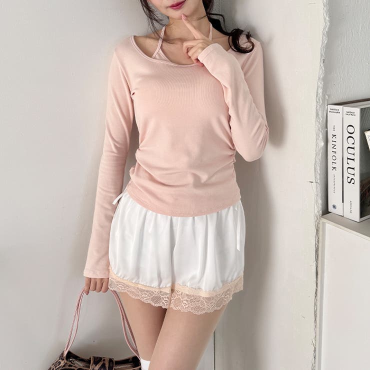 ダブルリボンサテンショートパンツ | Outfitter lab | 詳細画像12 