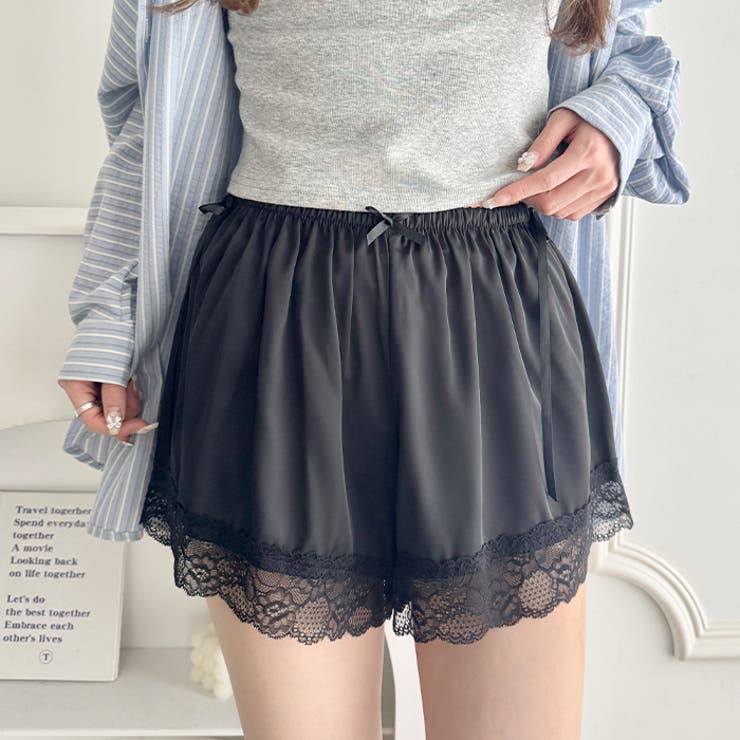 ダブルリボンサテンショートパンツ | Outfitter lab | 詳細画像5 