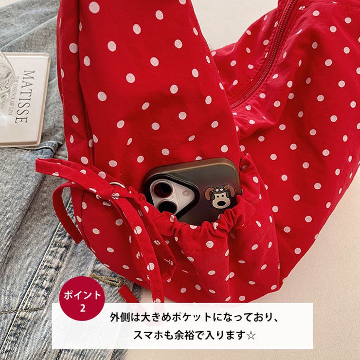 ドットリボンショルダーバッグ | Outfitter lab | 詳細画像3 