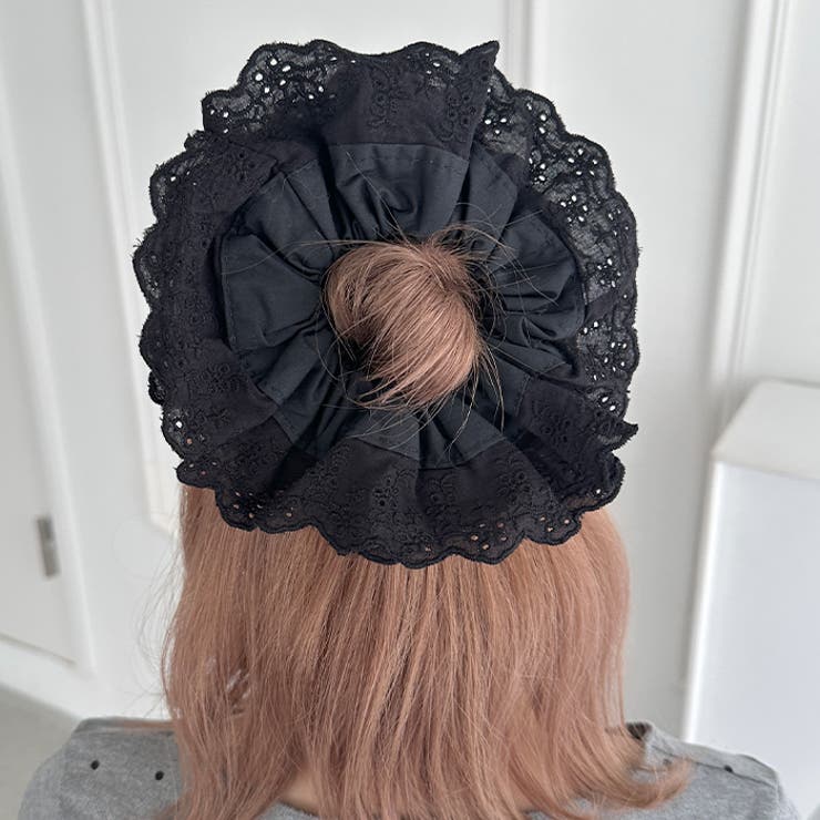 コットンレースボリュームシュシュ | Outfitter lab | 詳細画像12 