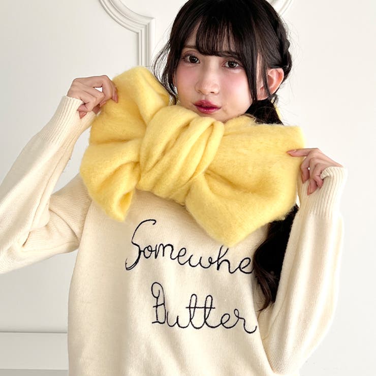 ふわふわボリューム太フリンジマフラー | Outfitter lab | 詳細画像30 