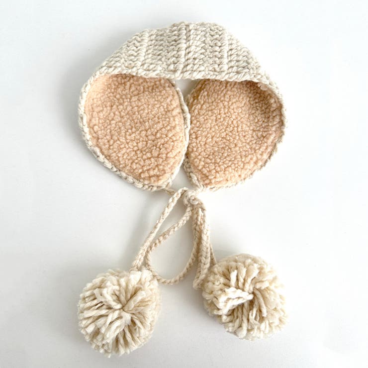 【5色展開】ポンポンリボンニットイヤーマフ | Outfitter lab | 詳細画像36 