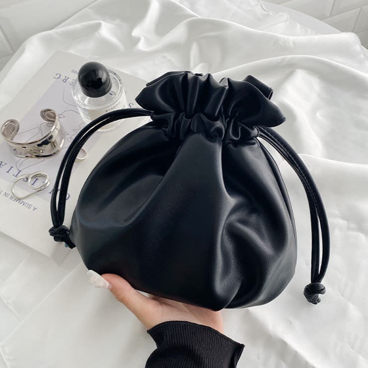 2WAYフェイクレザー巾着ミニショルダー | Outfitter lab | 詳細画像13 