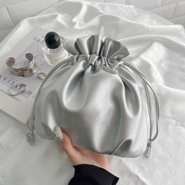 2WAYフェイクレザー巾着ミニショルダー | Outfitter lab | 詳細画像7 