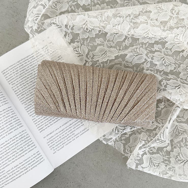 ラメコンパクトクラッチバッグ パーティーバッグ | Outfitter lab | 詳細画像22 