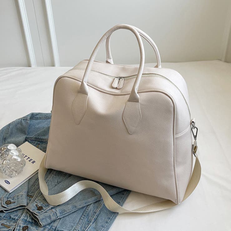 フェイクレザー大容量トラベルバッグ | Outfitter lab | 詳細画像17 