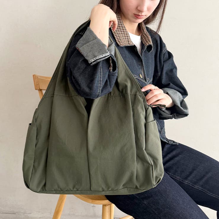 6ポケット付き 仕切り付き軽量ナイロントートバッグ | Outfitter lab | 詳細画像11 