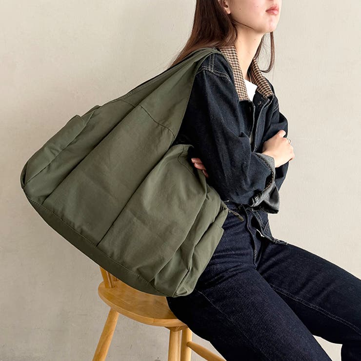 6ポケット付き 仕切り付き軽量ナイロントートバッグ | Outfitter lab | 詳細画像13 
