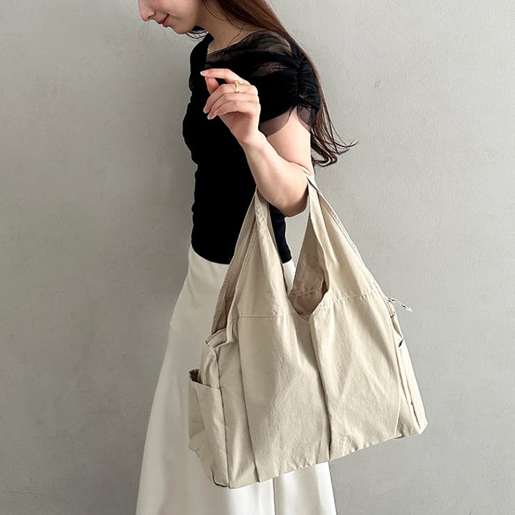 6ポケット付き 仕切り付き軽量ナイロントートバッグ | Outfitter lab | 詳細画像27 