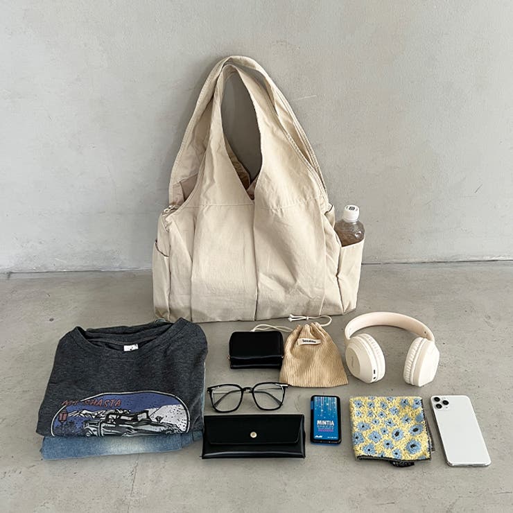 6ポケット付き 仕切り付き軽量ナイロントートバッグ | Outfitter lab | 詳細画像45 