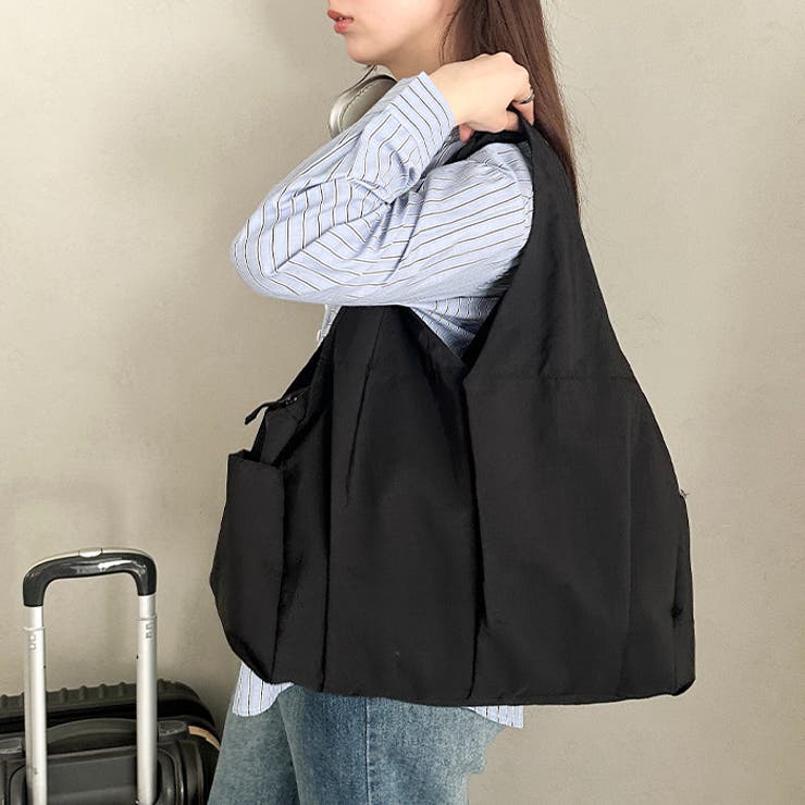 6ポケット付き 仕切り付き軽量ナイロントートバッグ | Outfitter lab | 詳細画像5 