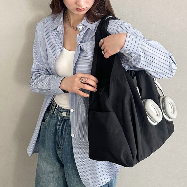 6ポケット付き 仕切り付き軽量ナイロントートバッグ | Outfitter lab | 詳細画像7 