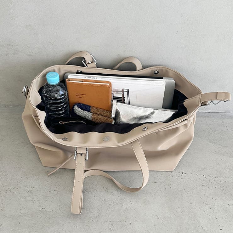 【A4収納可】横型大容量トートバッグ | Outfitter lab | 詳細画像29 
