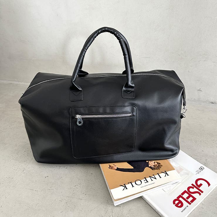 ファスナー付き大容量ボストンバッグ トラベルボストンバッグ 2WAYボストン | Outfitter lab | 詳細画像10 
