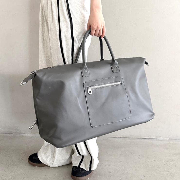 ファスナー付き大容量ボストンバッグ トラベルボストンバッグ 2WAYボストン | Outfitter lab | 詳細画像11 