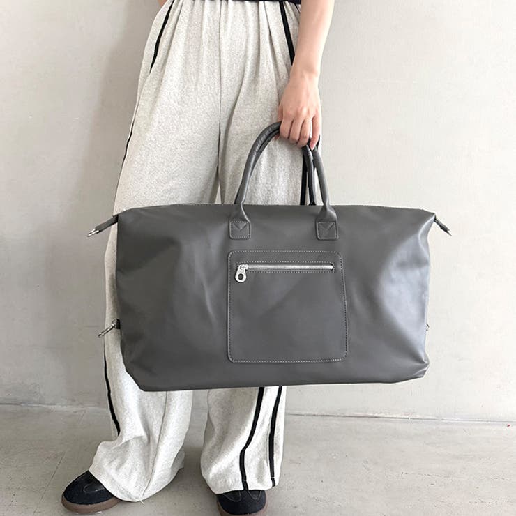 ファスナー付き大容量ボストンバッグ トラベルボストンバッグ 2WAYボストン | Outfitter lab | 詳細画像13 