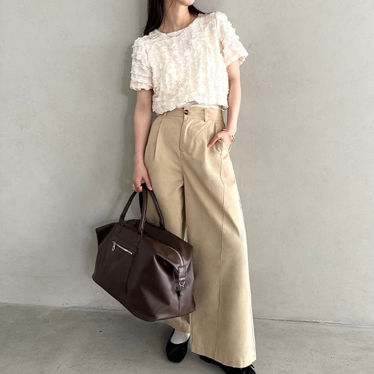 ファスナー付き大容量ボストンバッグ トラベルボストンバッグ 2WAYボストン | Outfitter lab | 詳細画像21 