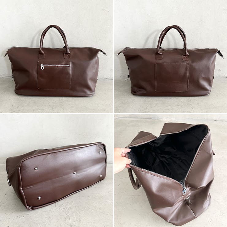 ファスナー付き大容量ボストンバッグ トラベルボストンバッグ 2WAYボストン | Outfitter lab | 詳細画像23 