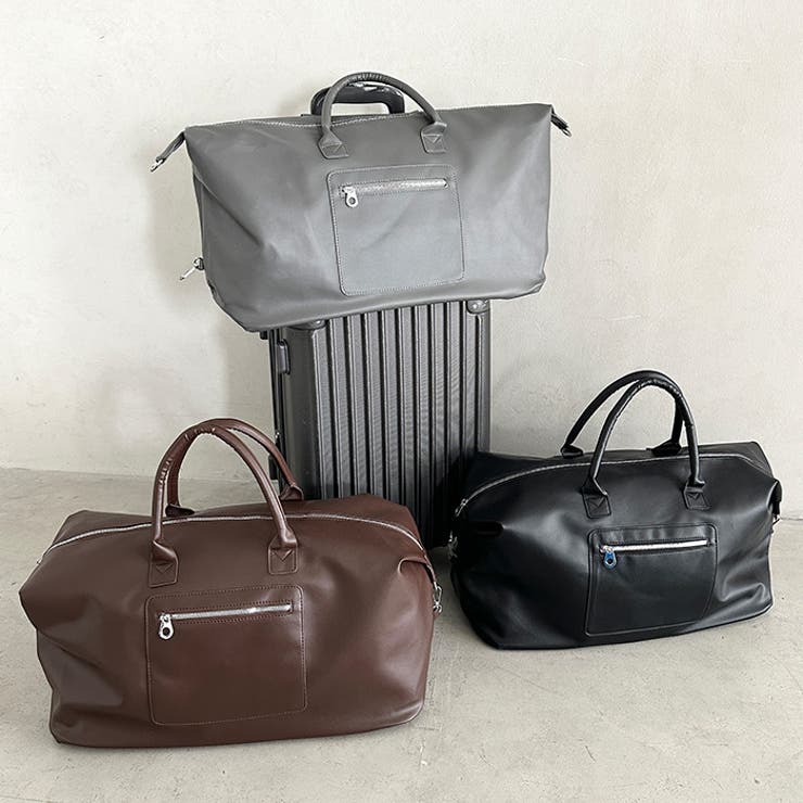 ファスナー付き大容量ボストンバッグ トラベルボストンバッグ 2WAYボストン | Outfitter lab | 詳細画像31 