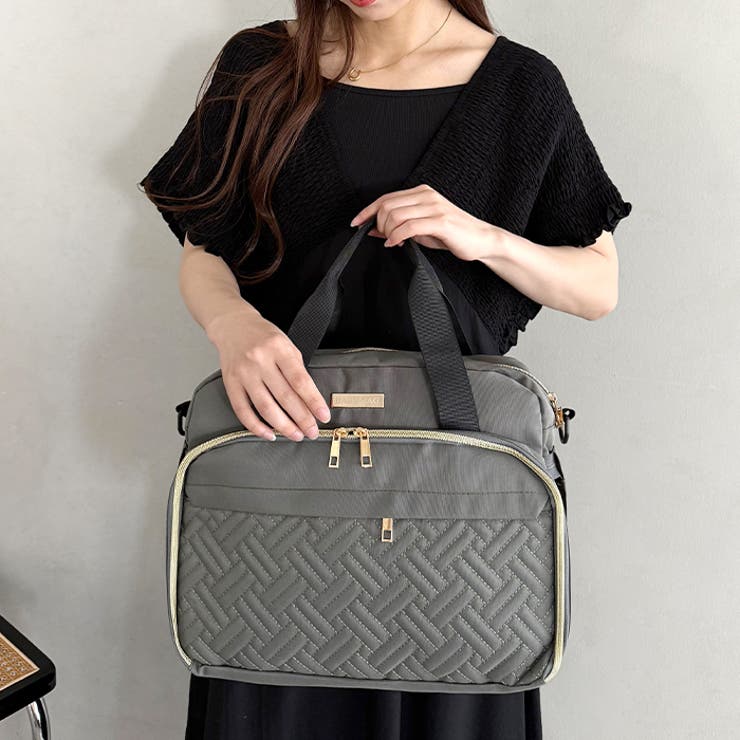 大容量ベビーバッグ マザーズバッグ 2WAYボストンバッグ | Outfitter lab | 詳細画像18 