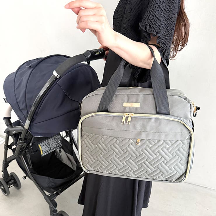 大容量ベビーバッグ マザーズバッグ 2WAYボストンバッグ | Outfitter lab | 詳細画像19 