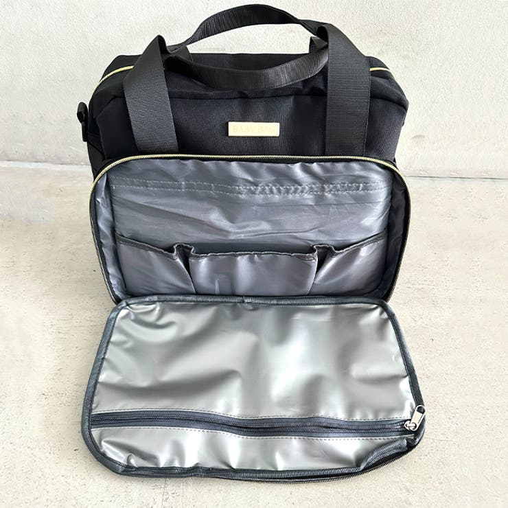大容量ベビーバッグ マザーズバッグ 2WAYボストンバッグ | Outfitter lab | 詳細画像22 