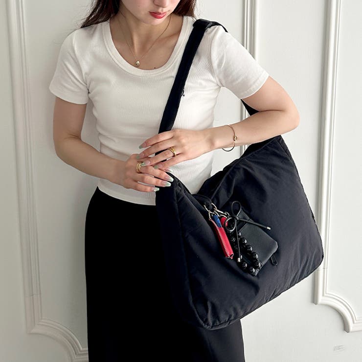 【マザーズバッグ】 A4収納可 軽量２WAYナイロントートバッグ | Outfitter lab | 詳細画像14 