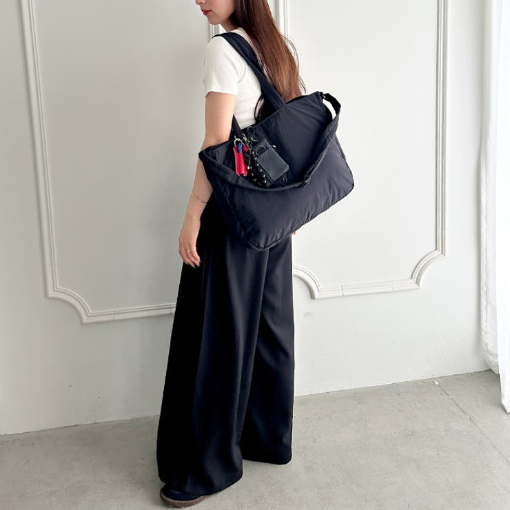【マザーズバッグ】 A4収納可 軽量２WAYナイロントートバッグ | Outfitter lab | 詳細画像15 