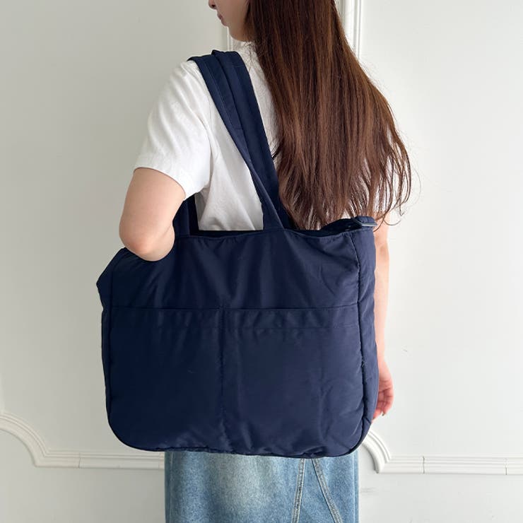【マザーズバッグ】 A4収納可 軽量２WAYナイロントートバッグ | Outfitter lab | 詳細画像21 