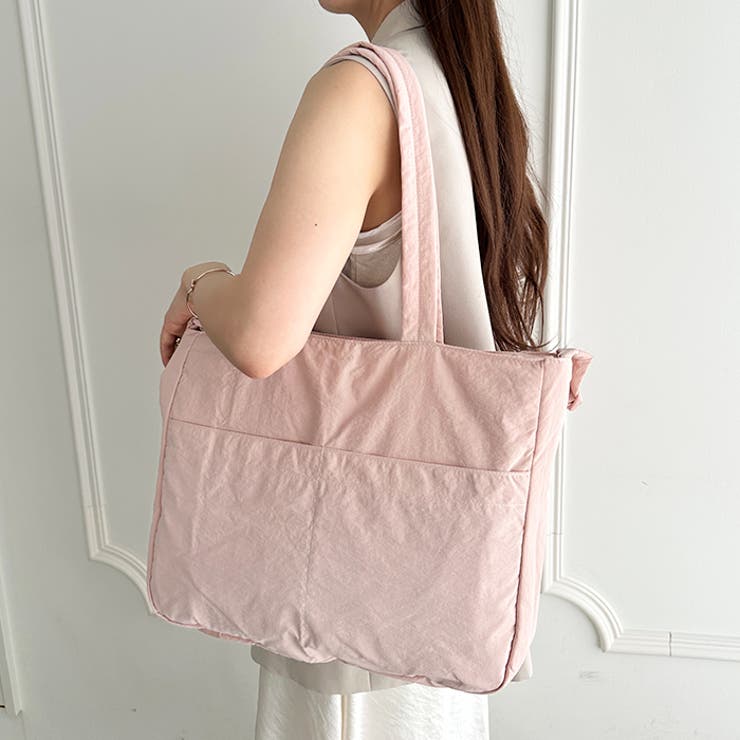 【マザーズバッグ】 A4収納可 軽量２WAYナイロントートバッグ | Outfitter lab | 詳細画像35 