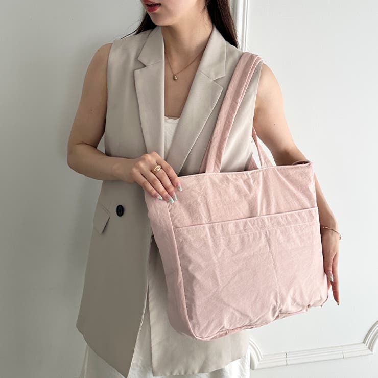 【マザーズバッグ】 A4収納可 軽量２WAYナイロントートバッグ | Outfitter lab | 詳細画像37 