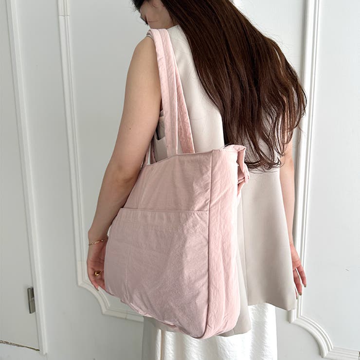 【マザーズバッグ】 A4収納可 軽量２WAYナイロントートバッグ | Outfitter lab | 詳細画像38 