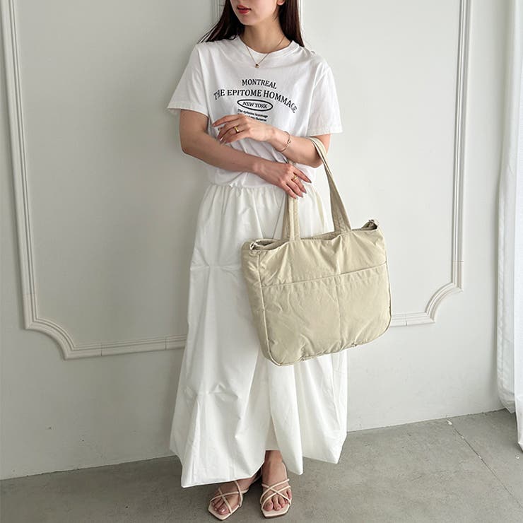 【マザーズバッグ】 A4収納可 軽量２WAYナイロントートバッグ | Outfitter lab | 詳細画像9 