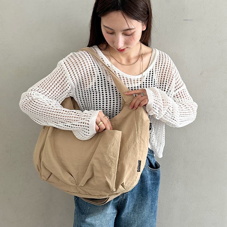 【A4収納可】2WAYナイロンショルダーバッグ トートバッグ ポケット多数 | Outfitter lab | 詳細画像13 