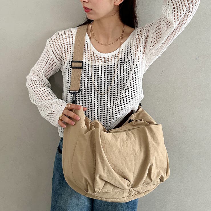 【A4収納可】2WAYナイロンショルダーバッグ トートバッグ ポケット多数 | Outfitter lab | 詳細画像14 